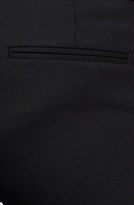 Thumbnail for your product : The Kooples Faux Leather Belt Stretch Wool Ankle Pants