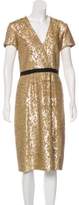 Thumbnail for your product : Burberry Embellished Midi Dress