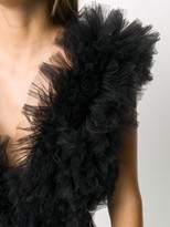 Thumbnail for your product : Alchemy V-neck tulle bodysuit