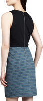 Thumbnail for your product : Phoebe Tweed-Print Jersey Dress