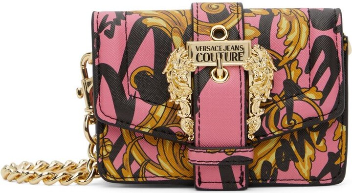 religie eend generatie Versace Jeans Couture Pink Mini Couture I Shoulder Bag - ShopStyle