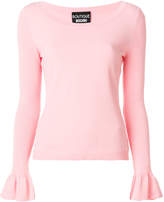 Thumbnail for your product : Moschino Boutique frill cuff jumper