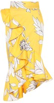 Thumbnail for your product : Johanna Ortiz Lychee printed stretch cotton skirt