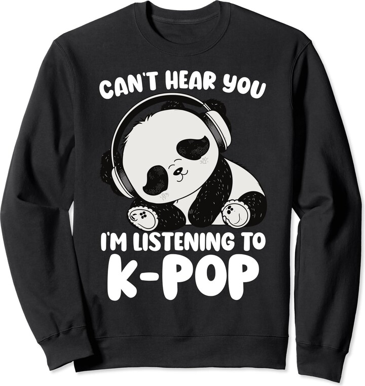 Can't Hear You I'm Listening To T-Shirt - Funny Rabbit Graphic Music Tee