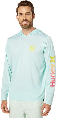 Hurley One Only Icon Gradient Hybrid UPF+ Long Sleeve - ShopStyle