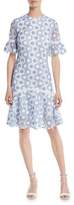 Thumbnail for your product : Shoshanna Marisol Circle-Lace Short-Sleeve Dress
