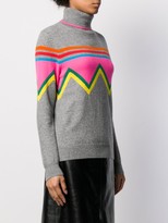 Thumbnail for your product : Chinti and Parker Colour-Block Turtle Neck Top