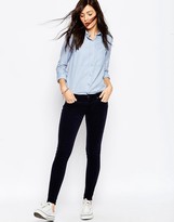 Thumbnail for your product : Genetic Los Angeles Genetic Shya Skinny Jeans in Navy