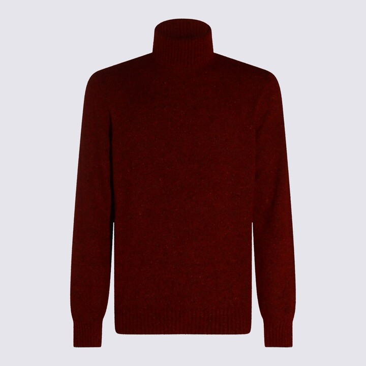 Brunello Cucinelli Dark Red Knitwear
