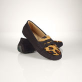 Thumbnail for your product : Ralph Lauren Leopard Camila Loafer