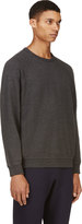 Thumbnail for your product : Alexander Wang T by Charcoal Fleece Lined Sweatshirt
