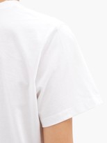 Thumbnail for your product : Ganni Crystal-ball Print Cotton-jersey T-shirt - White Multi