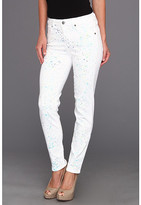 Thumbnail for your product : Miraclebody Jeans Sandra D. Ankle Jean Splatter Art