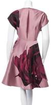 Thumbnail for your product : Giambattista Valli Floral Knee-Length Dress w/ Tags