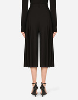 Thumbnail for your product : Dolce & Gabbana Woolen Skorts With Pleated Sides