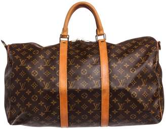 Louis Vuitton Keepall Cloth Travel Bag