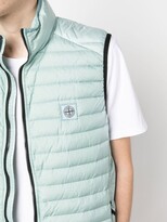 Thumbnail for your product : Stone Island Logo-Patch Padded Gilet