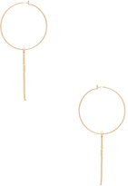 Thumbnail for your product : ERTH Small Cross Hoop Earring