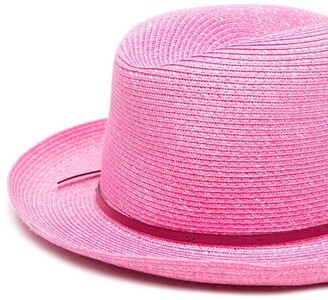Catarzi Woven Fedora Hat