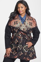 Thumbnail for your product : Pendleton Jacquard Blanket Coat (Plus Size)