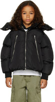 Thumbnail for your product : MM6 MAISON MARGIELA Kids Black Zip Jacket