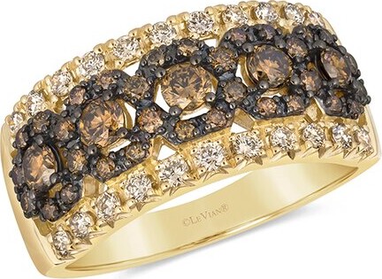 LeVian Chocolate And Nude 14K 0.38 Ct. Tw. Diamond Ring