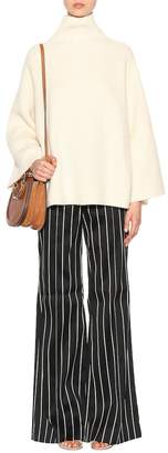 Zimmermann Striped cotton-blend trousers
