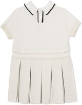 Thumbnail for your product : Burberry Children TB-monogram pleated dress