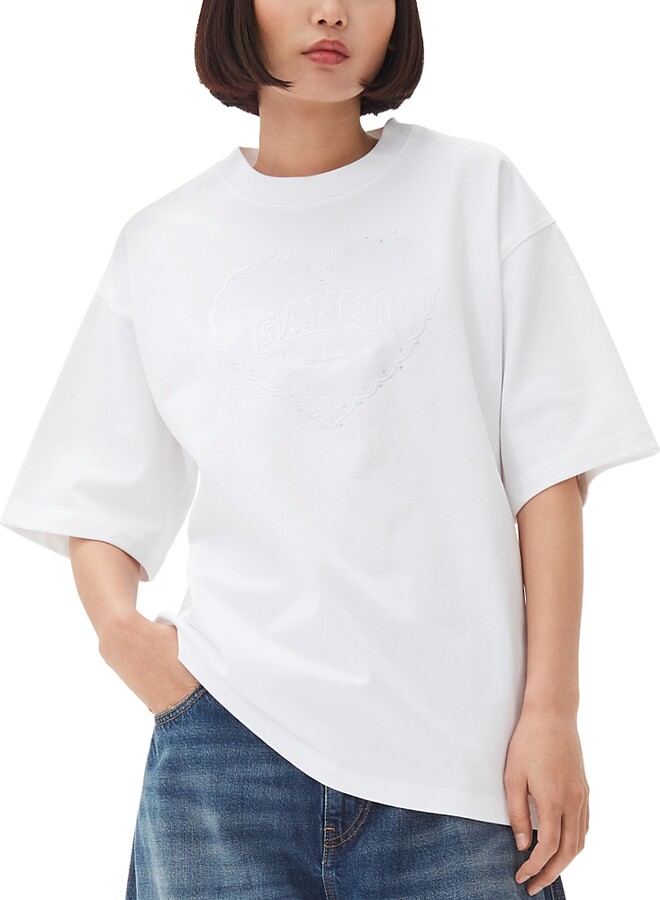 ☆韓国の人気☆【GANNI】☆BUTTERFLY RELAXED T-SHIRT☆ ☆韓国の人気☆【GANNI】☆BUTTERFLY RELAXED T-SHIRT☆ Tシャツ