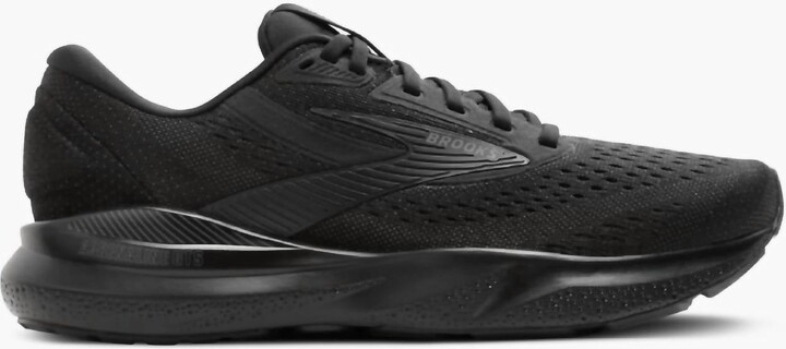 Brooks Women's Adrenaline Gts 24 Running Sneakers In Black/black/ebony