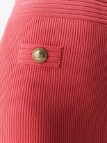 Thumbnail for your product : Balmain Stretch Rib Knit Pencil Skirt