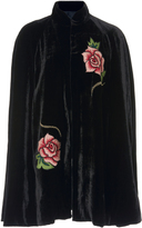 Thumbnail for your product : Anna Sui Pagoda Beaded Velvet Cape