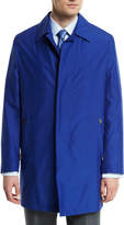 Thumbnail for your product : Brioni Silk-Blend Car Coat, Blue