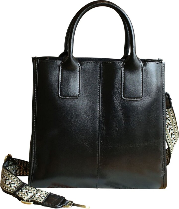 Bella Desert Leather Tote