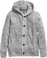 Thumbnail for your product : H&M Hooded Cardigan - Gray - Men