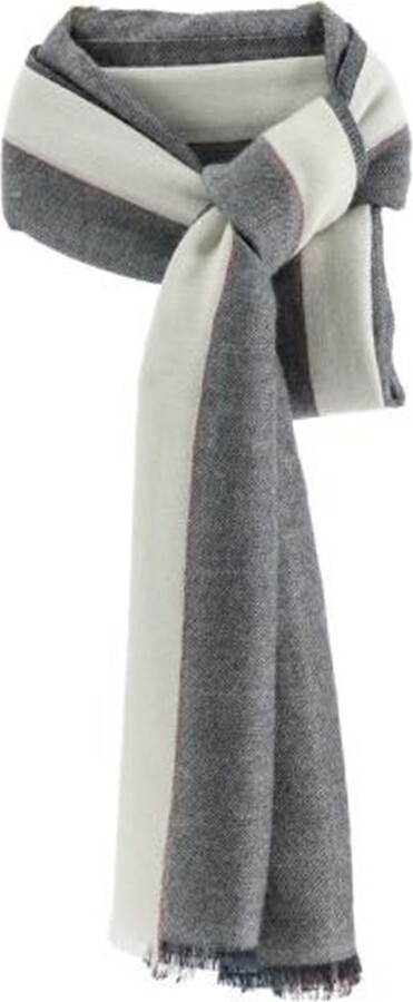 white scarves for men