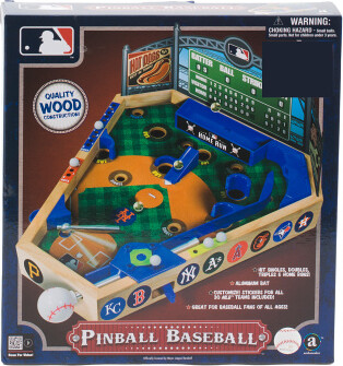 TJMAXX Wooden Baseball Themed Pinball Game For Men - ShopStyle Tech ...