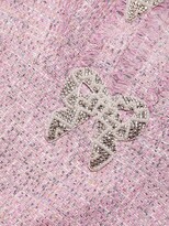 Thumbnail for your product : Saloni Camille Bow Tweed Minidress