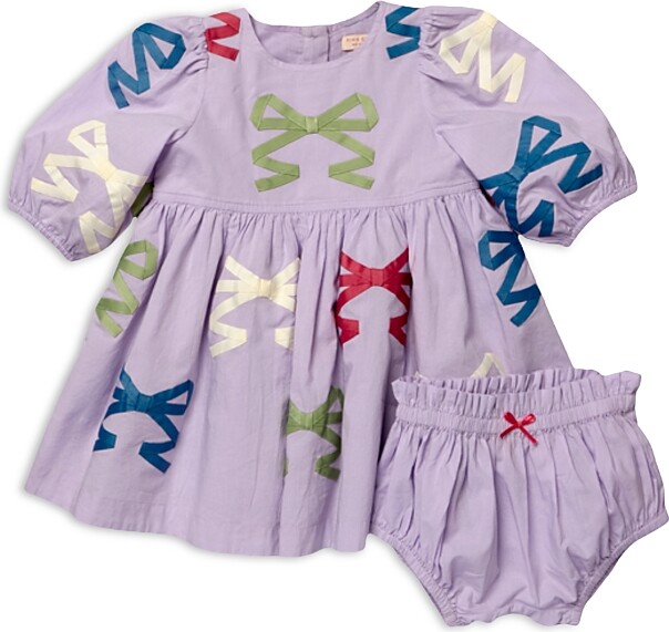 Pink Chicken Girls' Brooke Dress & Diaper Cover Set - Baby