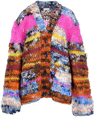 Dries Van Noten Women's Multicolor Other Materials Cardigan - ShopStyle