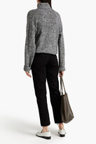 Thumbnail for your product : 3x1 Claudia cropped frayed high-rise slim-leg jeans