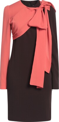 tom ford red ruched tulle dress