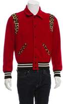 Thumbnail for your product : Saint Laurent Teddy Bomber Jacket