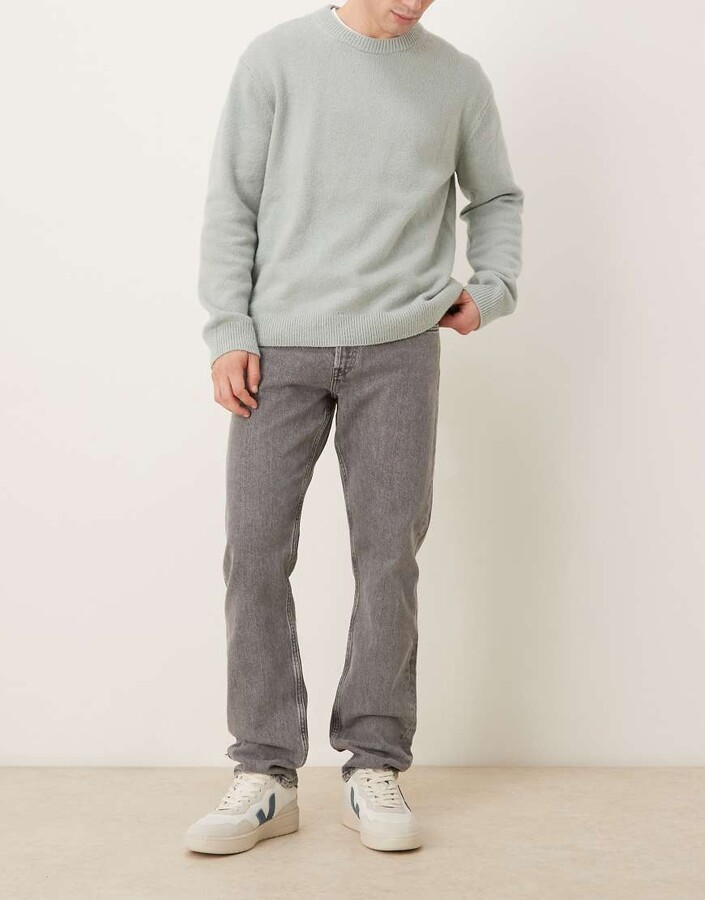 Arket Park regular straight fit jeans in gray