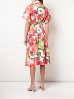 Thumbnail for your product : Natori Floral-Print Tie-Waist Dress