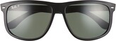 Thumbnail for your product : Ray-Ban Boyfriend 60mm Polarized Sunglasses