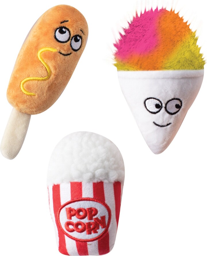 Fringe Studio Fair Foods 3 Piece Small Dog Toy