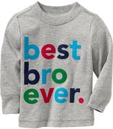 Thumbnail for your product : Old Navy "Best Bro Ever" Tees for Baby