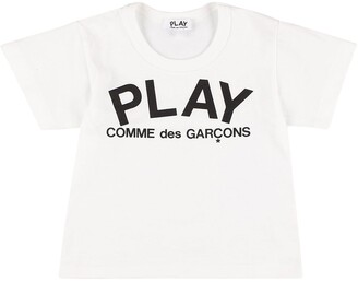 Comme des Garçons PLAY Play logo cotton jersey t-shirt