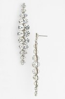 Thumbnail for your product : Nina 'Double Riviera - Amy' Graduated Linear Earrings